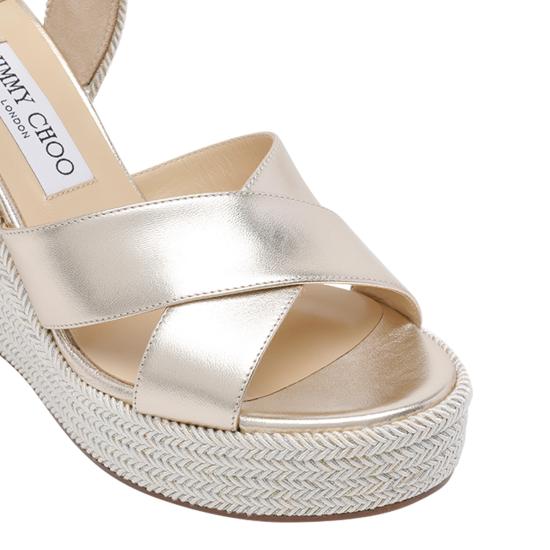 26SS 지미추 샌들 DELLENA 100 NMWCHAMPAGNE CHAMPAGNE MIX Golden - JIMMY CHOO