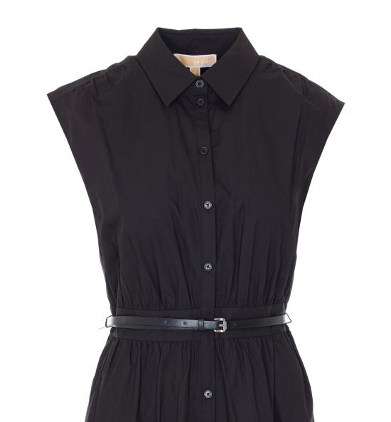 26SS 마이클 코어스 미디 원피스 MS683I5KLZ 001 Black - MICHAEL KORS