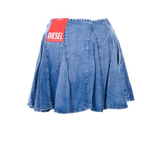 26SS 디젤 미디 스커트 A21694 068VY01 Blue - DIESEL