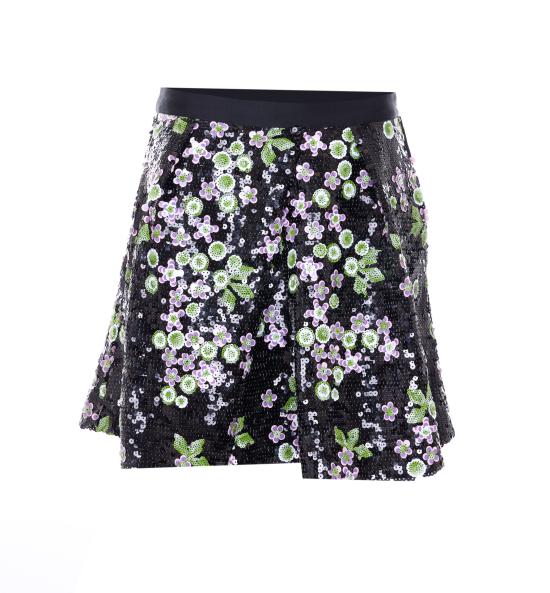 26SS 에센셜앤트워프 미디 스커트 JAPANESE J1BL Black