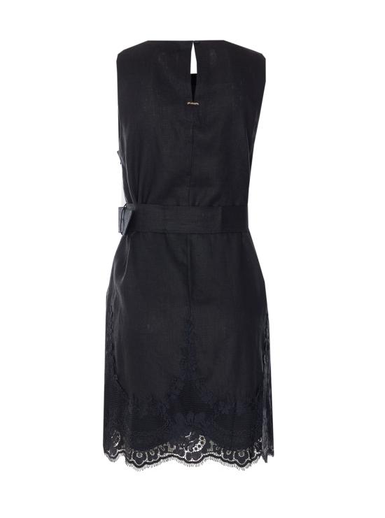 26SS 트윈셋 미디 원피스 261TT2180 00006 Black - TWINSET