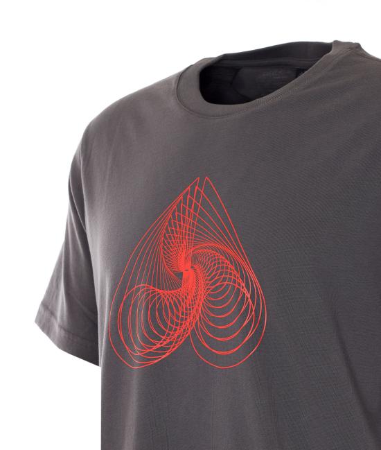 26SS 무스너클 반팔 티셔츠 M16MT733 1542 Grey - MOOSE KNUCKLES