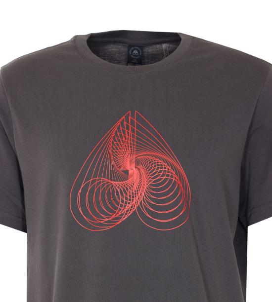 26SS 무스너클 반팔 티셔츠 M16MT733 1542 Grey - MOOSE KNUCKLES