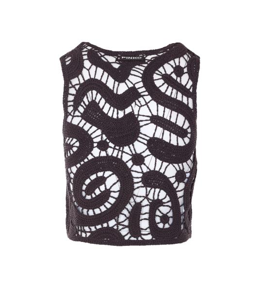 26SS 핑코 긴팔 티셔츠 106438 A354M05 Brown - PINKO