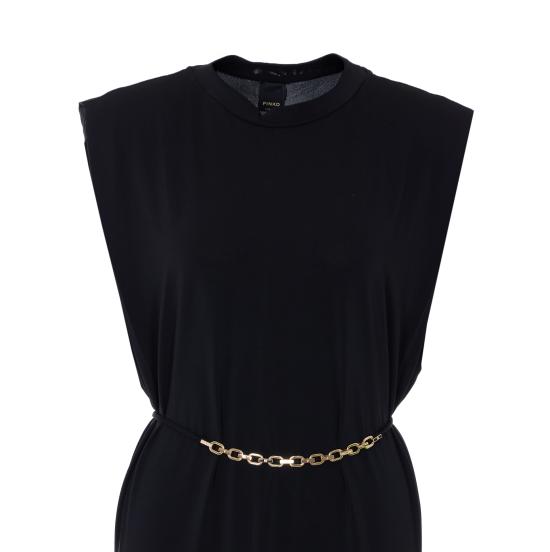 26SS 핑코 미디 원피스 106493 A32DZ99 Black - PINKO