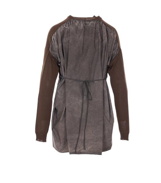 26SS 우마 왕 스웨터 UK7134 UW600 Brown - UMA WANG