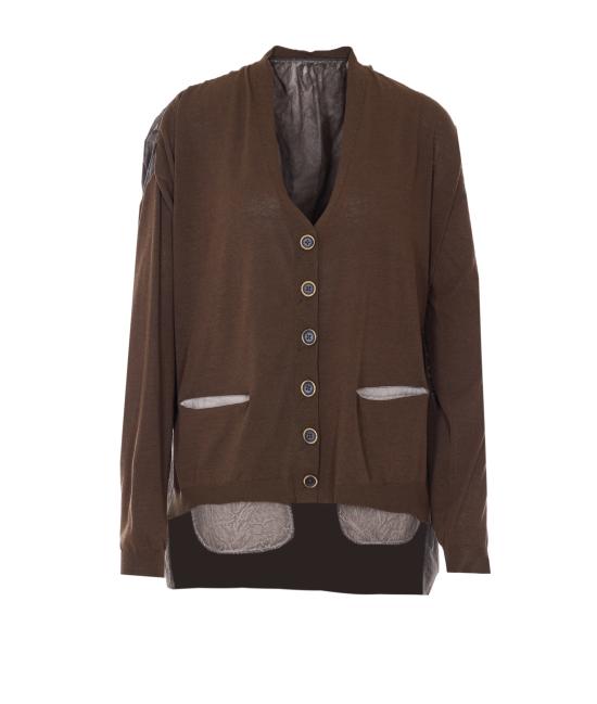 26SS 우마 왕 가디건 UK7136 UW600 Brown