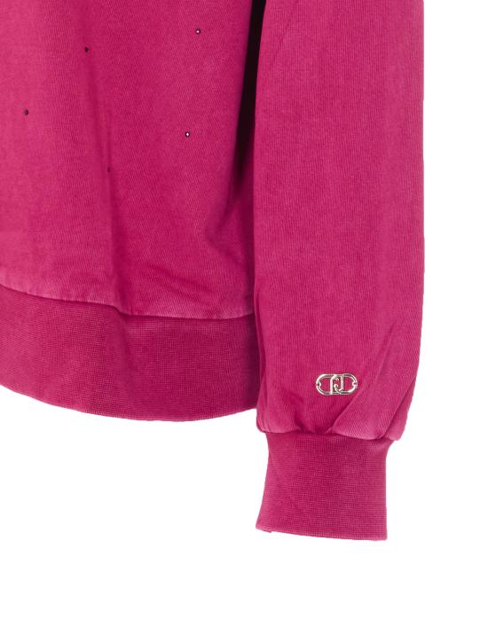 26SS 리우조 스웨터 TA6196JS008 L9031 Fuchsia - LIU JO