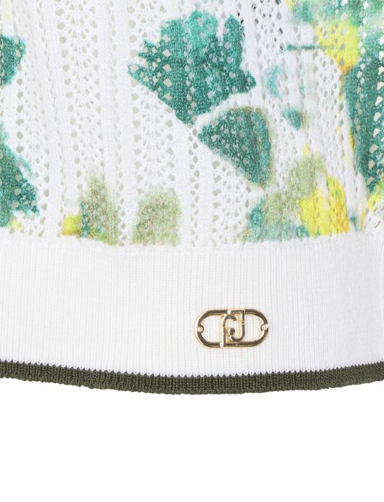 26SS 리우조 스웨터 TA6220MA64R L9046 Green - LIU JO