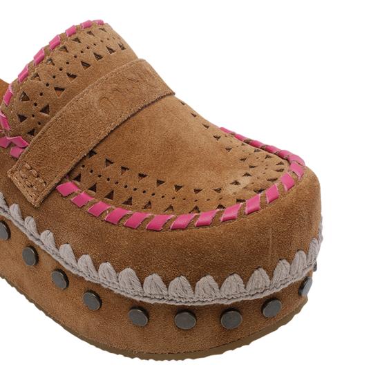 26SS 모우 뮬/슬리퍼 611004A COG Brown - MOU