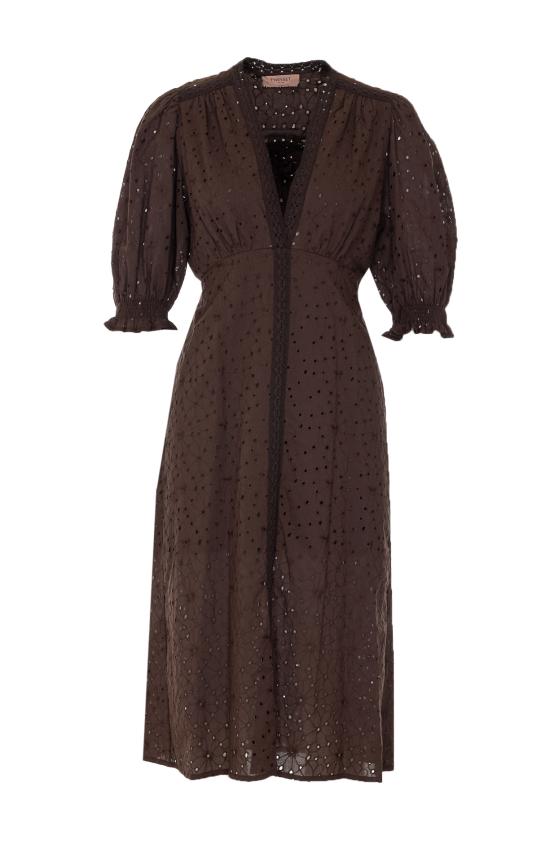 26SS 트윈셋 미디 원피스 261TF2111 12110 Brown