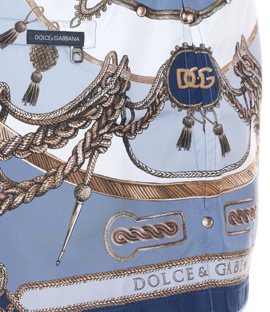 26SS 돌체앤가바나 스윔팬츠 M4E48T ON0CGHT5XB Blue - DOLCE & GABBANA