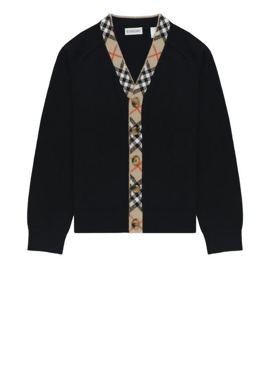 26SS [키즈] 버버리 가디건 8117201 KB5 LAVENHAMA1189 Black