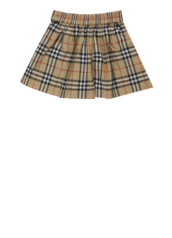 26SS [키즈] 버버리 쇼츠/버뮤다 8117159 KG4 MARCY CHKB9368 Beige - BURBERRY