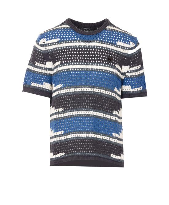 26SS 데일리 페이퍼 반팔 티셔츠 2610006 WOODLAND GREY Blue