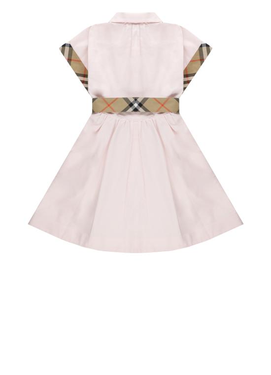 26SS [키즈] 버버리 원피스 8117379 KG2 JUILIET CHK TUA1439 Pink - BURBERRY