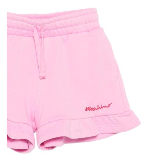 26SS [키즈] 모스키노 캐주얼 세트 HDG01N LCA52 84298 Bianca Rosa - MOSCHINO