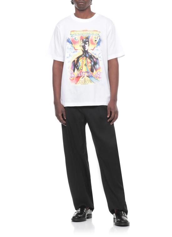 26SS 카사블랑카 반팔 티셔츠 MSP26JTS05601 BRIGHT WHITE COTTON White - CASABLANCA