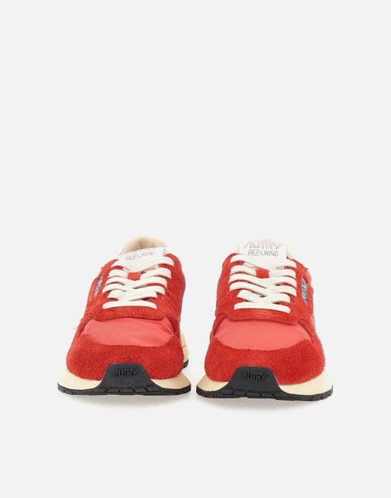 26SS 오트리 릴윈드 스니커즈 WWLW NC06 WHITE RED DOM - AUTRY