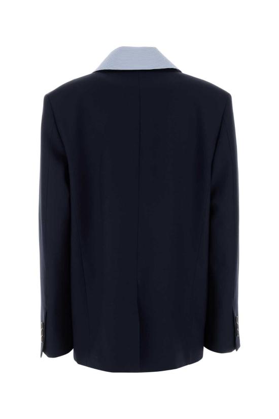 26SS 미우미우 수트 자켓 MH1974SAM116E8 F0216 Blue - MIU MIU