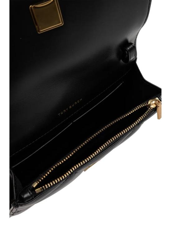 26SS 토리버치 키라 다이아몬드 퀼트 체인 숄더백 158326001 Black - TORY BURCH