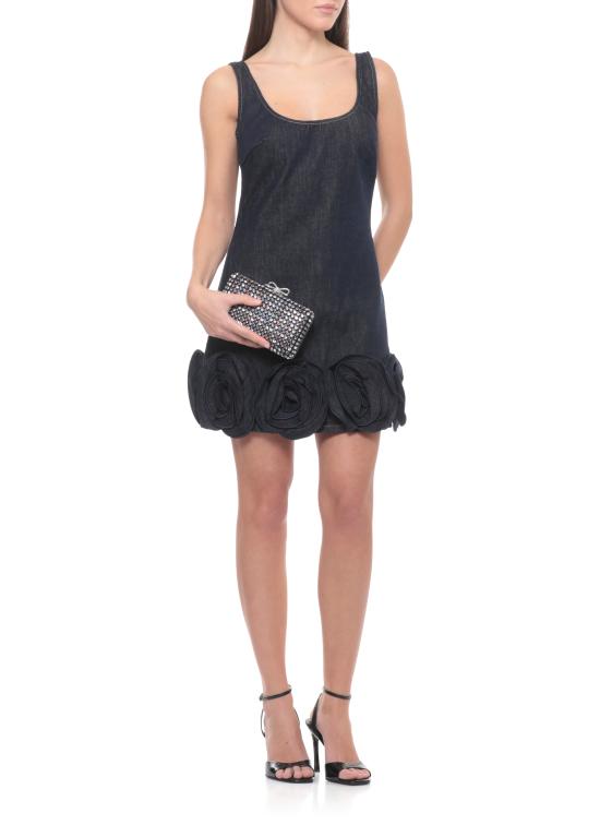26SS 셀프 포트레이트 클러치/파우치 RS26305BMU CRYSTAL CHAINMAILMULTI COLOURE Black - SELF PORTRAIT