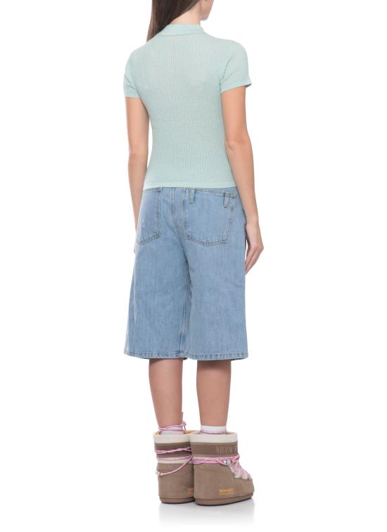 26SS 게스트 인 레지던스 폴로 티셔츠 W10111WF SEA Green - GUEST IN RESIDENCE