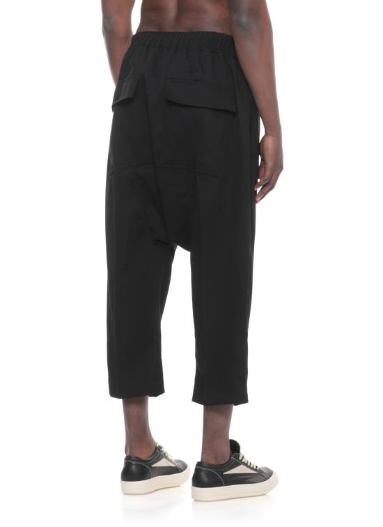 26SS 릭 오웬스 스트레이트 팬츠 RU01F2381 WT09 Black - RICK OWENS