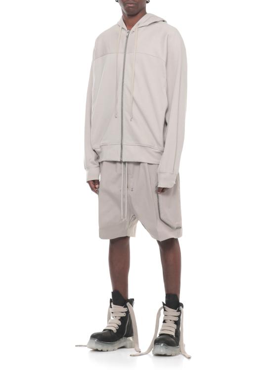 26SS 릭 오웬스 긴팔 티셔츠 RU01F2241 BA08 Beige - RICK OWENS