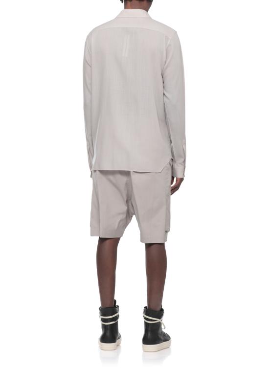 26SS 릭 오웬스 긴팔 셔츠 RU01F2291 WG08 Beige - RICK OWENS