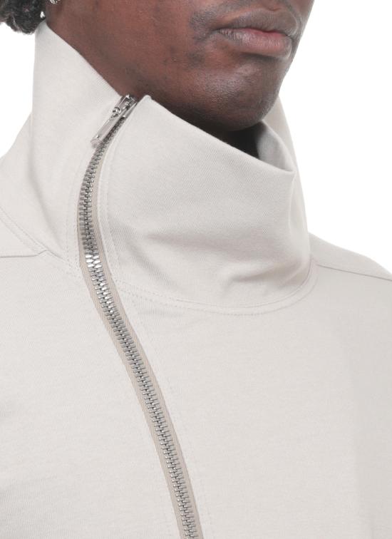 26SS 릭 오웬스 긴팔 티셔츠 RU01F2272 BA08 Beige - RICK OWENS