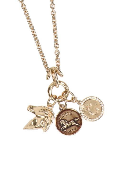 26SS 끌로에 목걸이/팬던트 25AJN03CB7 9DC Golden - CHLOE