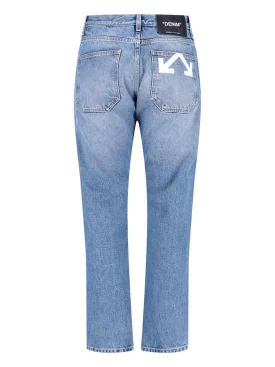 26SS 오프화이트 데님 팬츠 44XYA175S26D002400 LIGHT MEDIUM BLUE Blue - OFF WHITE