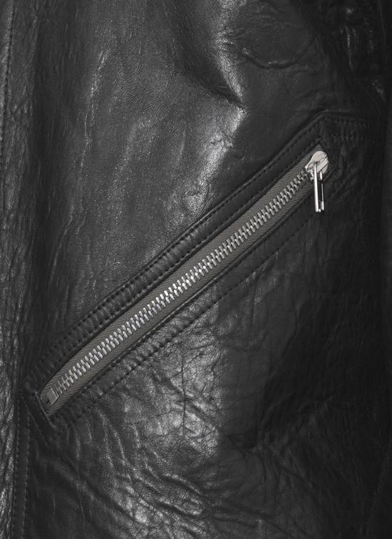 26SS 릭 오웬스 가죽 자켓 RU01F2742 LBE09 Black - RICK OWENS