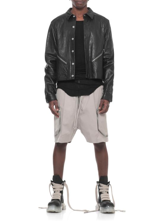 26SS 릭 오웬스 민소매 티셔츠 RU01F2150 RC09 Black - RICK OWENS