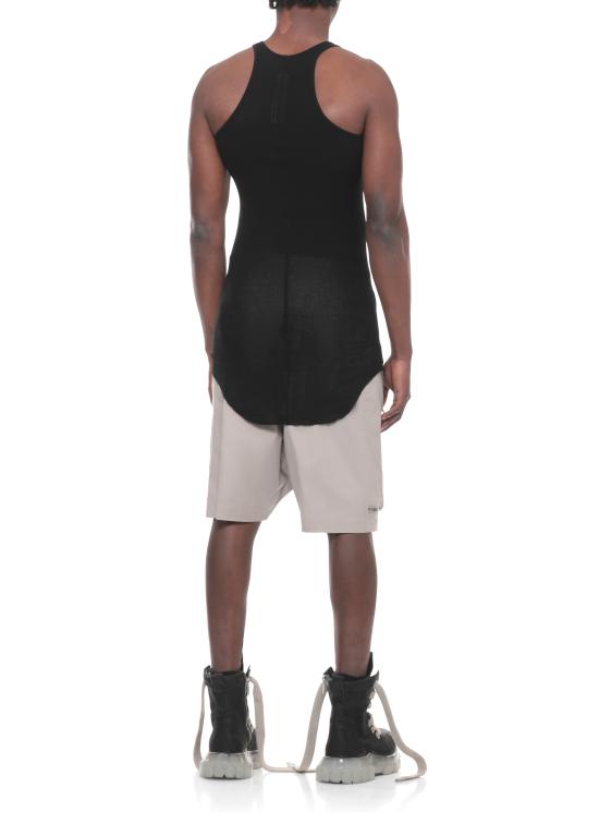 26SS 릭 오웬스 민소매 티셔츠 RU01F2150 RC09 Black - RICK OWENS