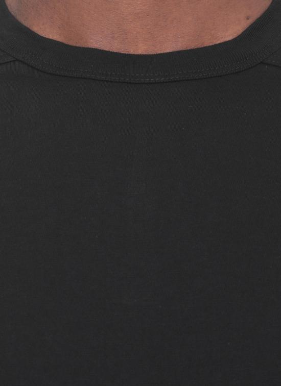 26SS 릭 오웬스 반팔 티셔츠 RU01F2232 JA09 Black - RICK OWENS