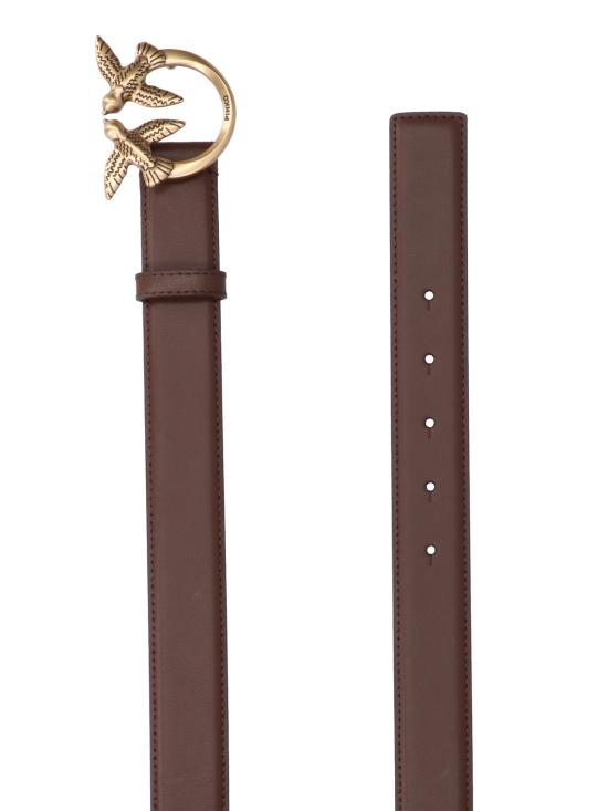 26SS 핑코 레귤러 벨트 100125 A0F1 L74Q Brown - PINKO