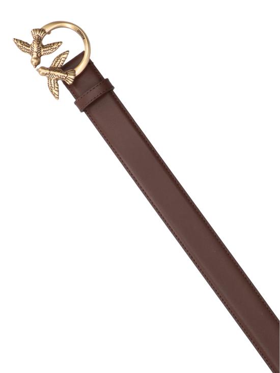 26SS 핑코 레귤러 벨트 100125 A0F1 L74Q Brown - PINKO