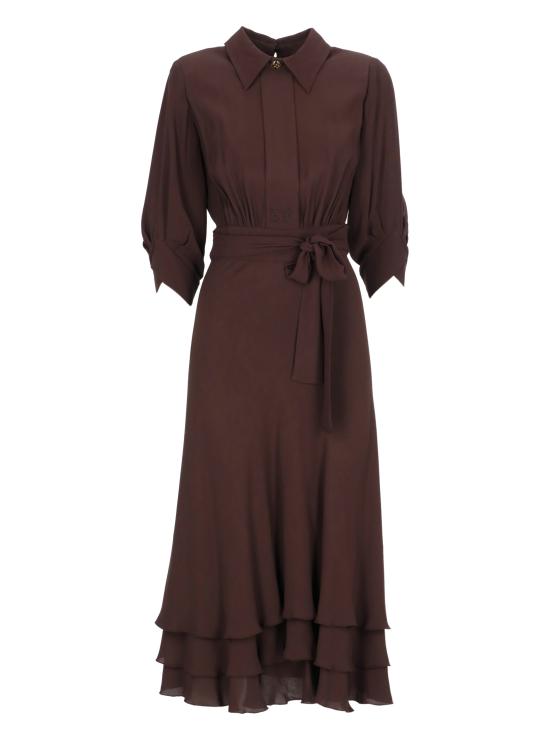 26SS 엘리자베타프랜치 미디 원피스 AB92361E2 644 Brown