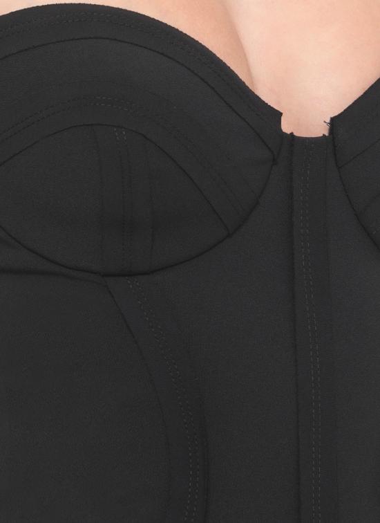 26SS 엘리자베타프랜치 미디 원피스 AB91861E2 110 Black - ELISABETTA FRANCHI