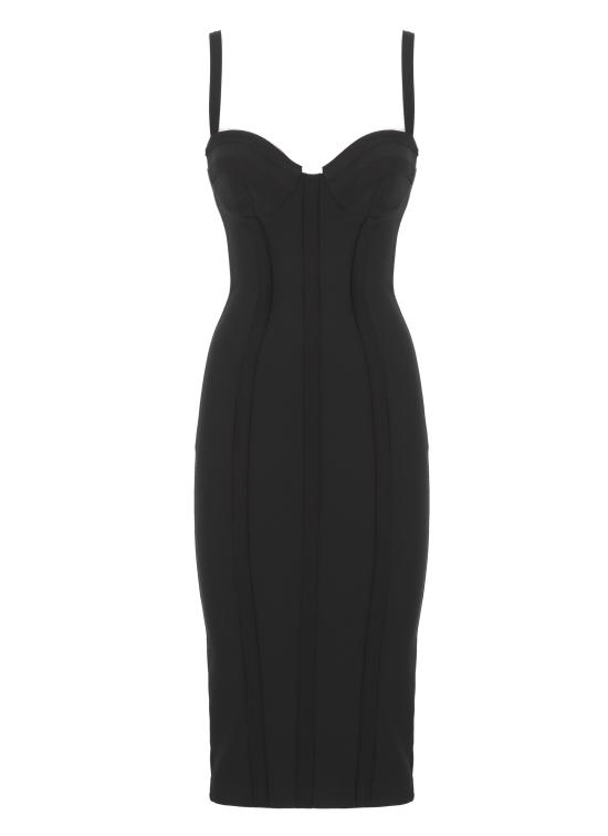 26SS 엘리자베타프랜치 미디 원피스 AB91861E2 110 Black