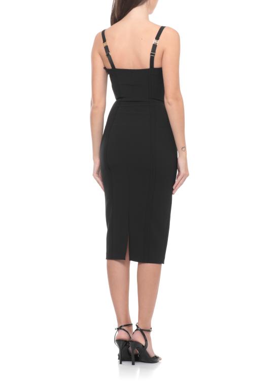 26SS 엘리자베타프랜치 미디 원피스 AB91861E2 110 Black - ELISABETTA FRANCHI