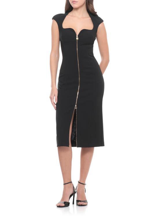 26SS 엘리자베타프랜치 미디 원피스 AB90061E2 110 Black - ELISABETTA FRANCHI