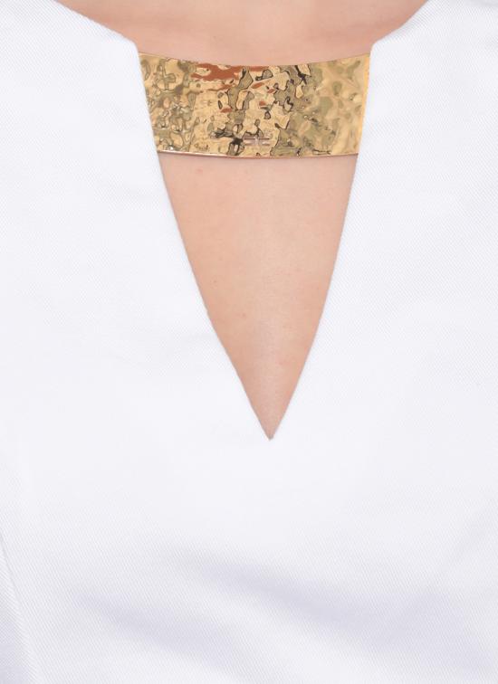 26SS 엘리자베타프랜치 미디 원피스 AB85661E2 360 Ivory - ELISABETTA FRANCHI