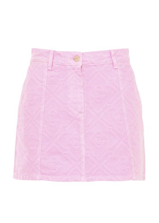 26SS 카사블랑카 미디 스커트 WSP26SK17901 DENIM Pink