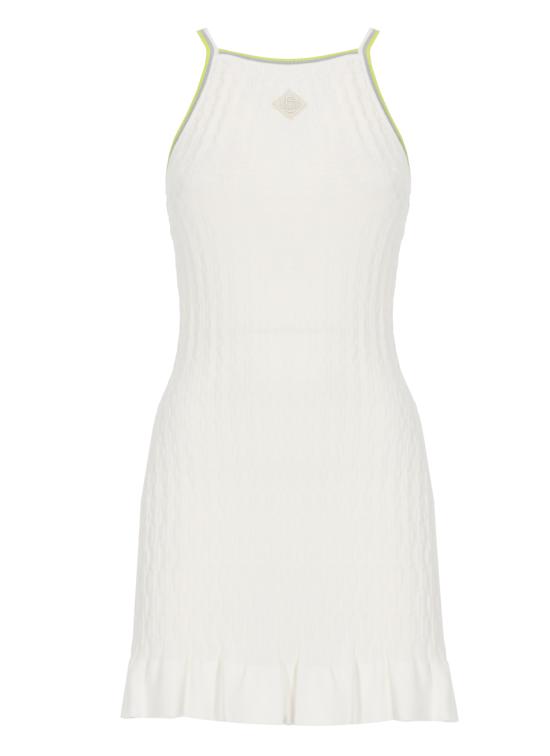 26SS 카사블랑카 미디 원피스 WSP26KW124601 VISCOSE White