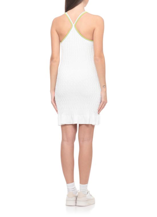 26SS 카사블랑카 미디 원피스 WSP26KW124601 VISCOSE White - CASABLANCA