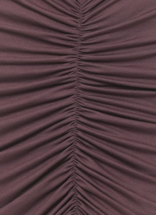 26SS 안다마네 미디 원피스 T190181A TJV053375 Bordeaux - ANDAMANE