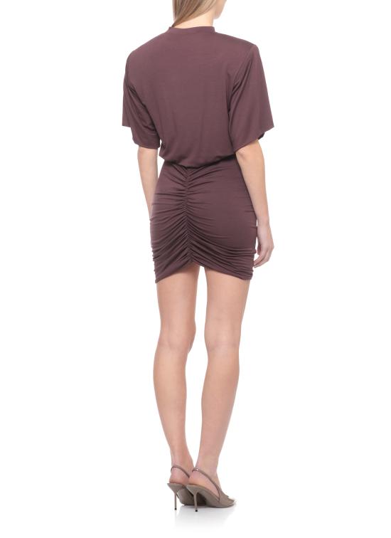 26SS 안다마네 미디 원피스 T190181A TJV053375 Bordeaux - ANDAMANE